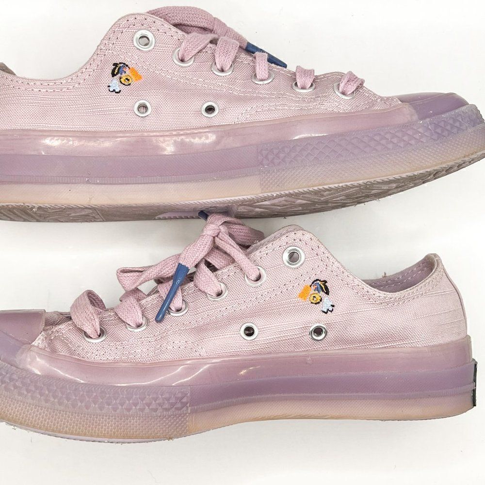 CONVERSE Chuck 70 Ox Women’s History Month Canvas Tearaway Sneakers Plum Size 8 - Picture 2 of 6